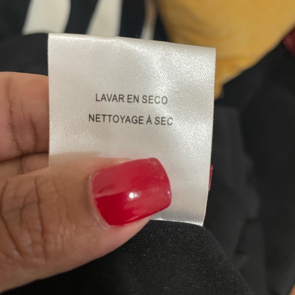 Maggy London Black Midi Dress with Sheer Detail - Picture 11 of 14